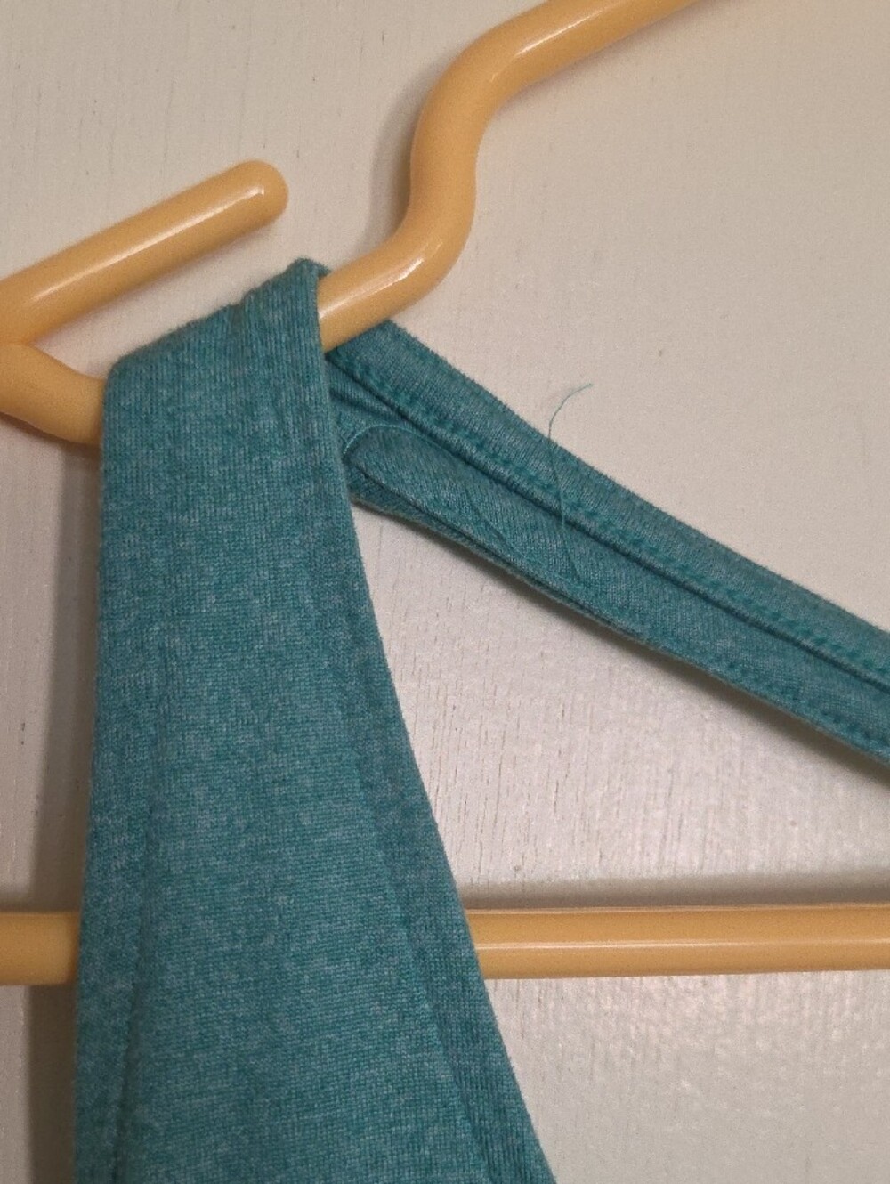 adidas Teal Scoop-Neck Workout Tank with Logo - Picture 4 of 7